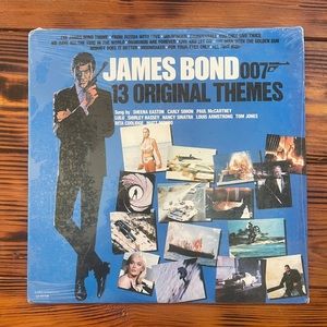 James Bond 007 vinyl record 13 original themes 1983 unopened